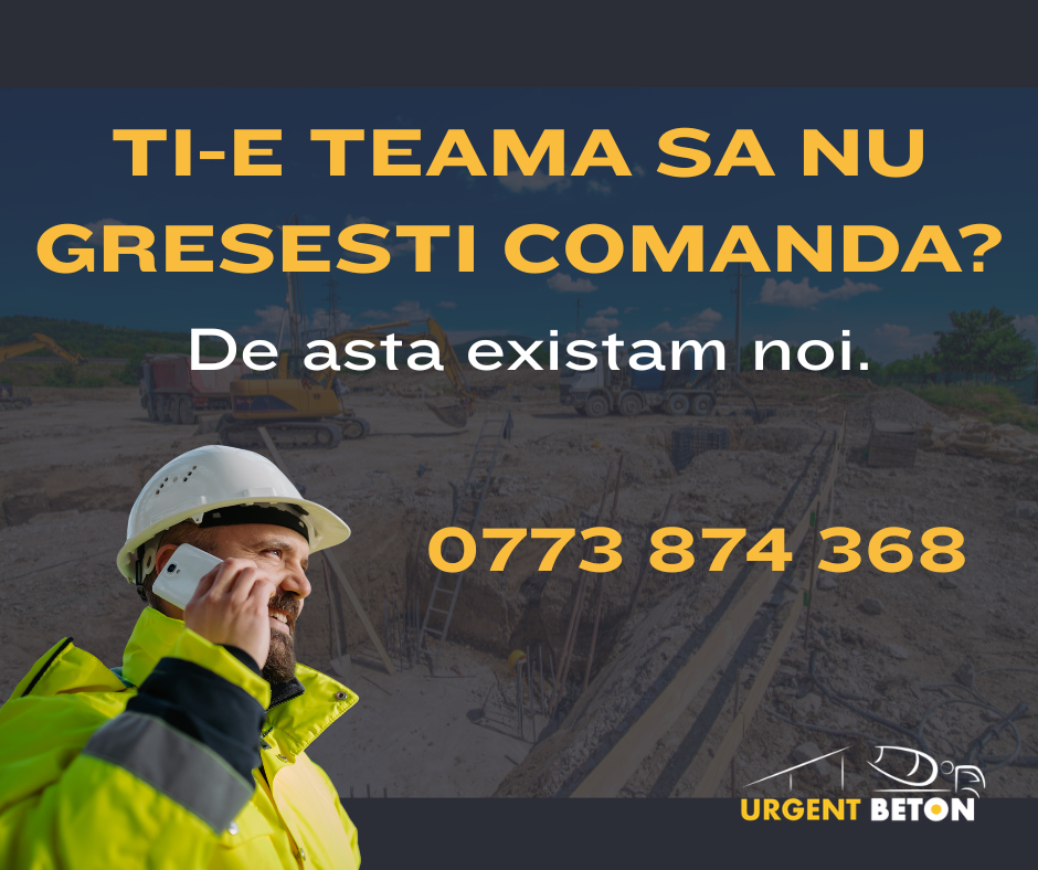 Stim ce cauti. Cati mc de beton ai nevoie pentru... Cat costa un mc de beton...